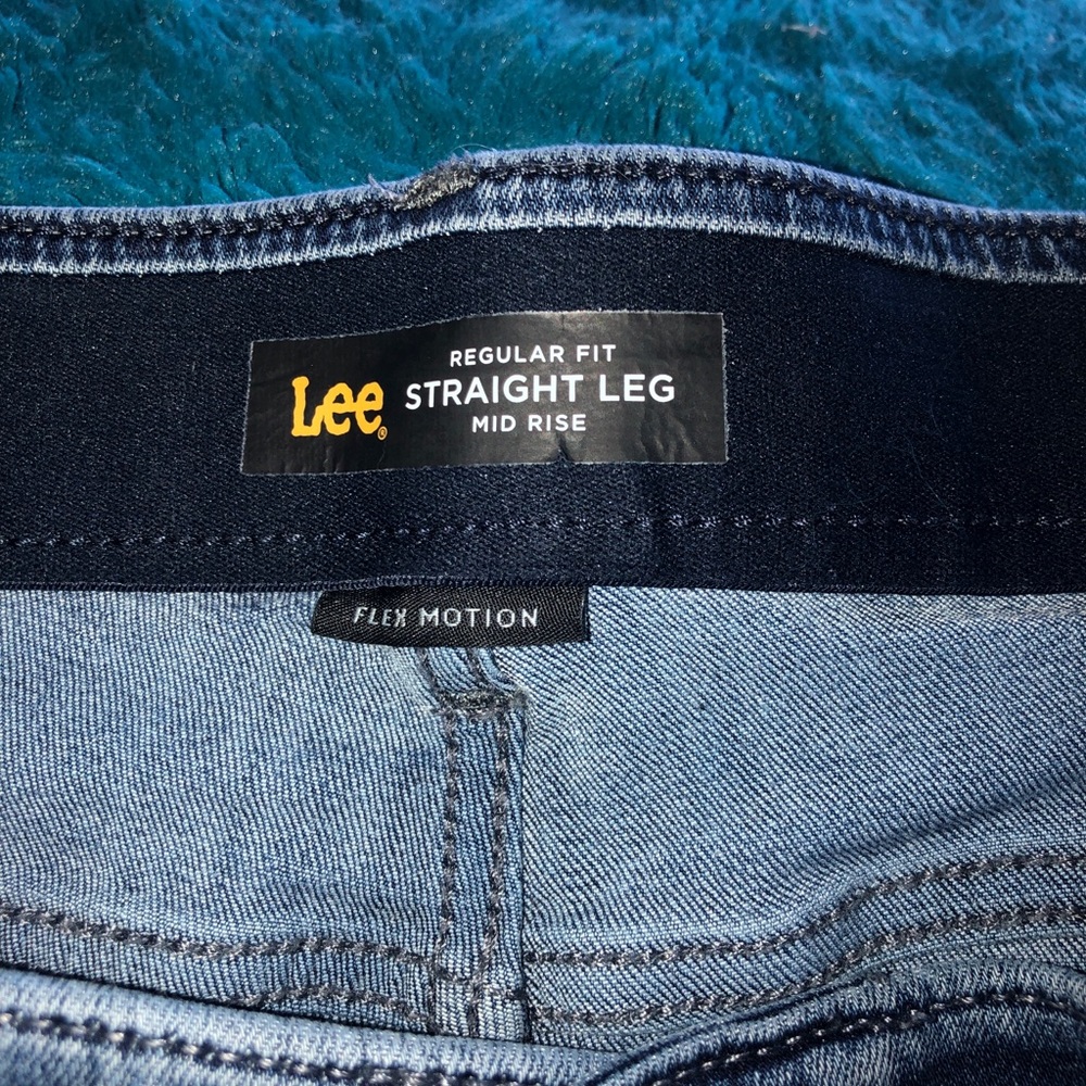 Blue Lee straight leg men's jeans